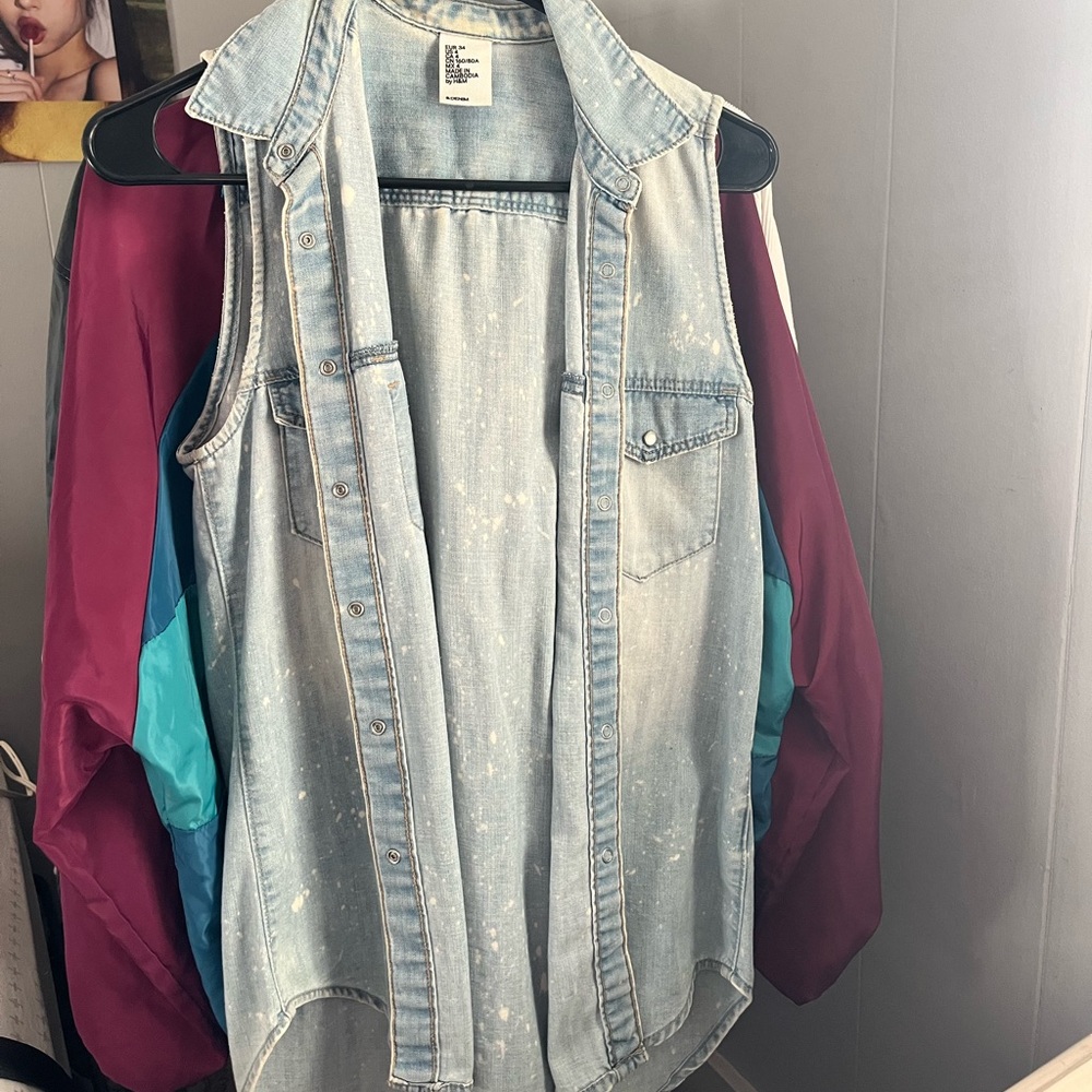 Denim vest